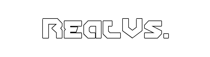 Gunner Storm Outline  Free Fonts Download