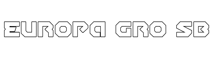 Gunner Storm Outline  Free Fonts Download