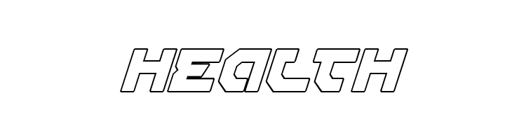 Gunner Storm Outline Italic  Free Fonts Download
