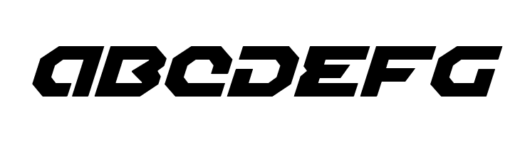 Gunner Storm Expanded Italic  Free Fonts Download