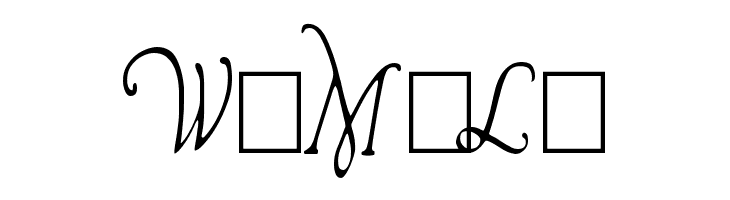 Wrenn Initials Condensed  Free Fonts Download