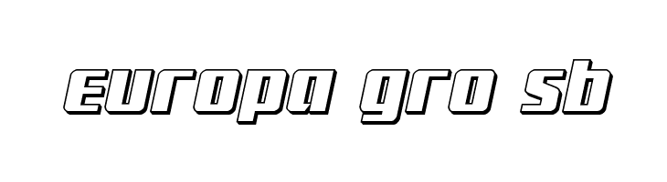 Subadai Baan 3D Italic  Free Fonts Download