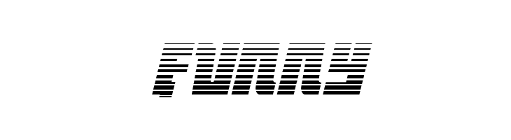 October Guard Gradient Italic  Free Fonts Download