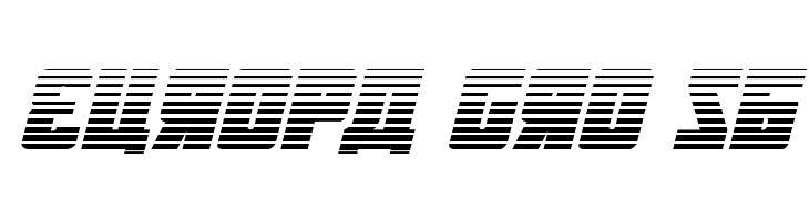 October Guard Gradient Italic  Free Fonts Download