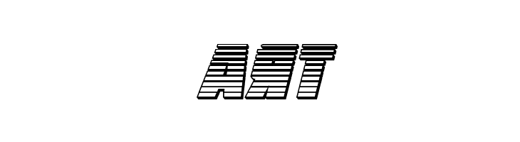 October Guard Chrome Italic  Free Fonts Download