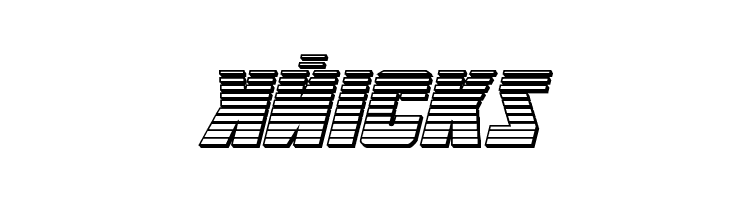 October Guard Chrome Italic  Free Fonts Download