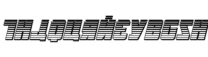 October Guard Chrome Italic  Free Fonts Download