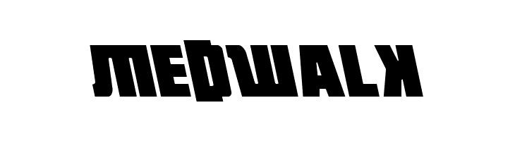 October Guard Leftalic  Free Fonts Download