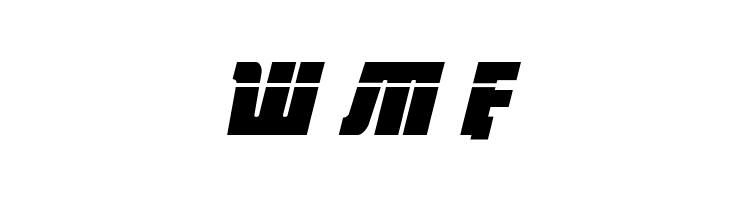 October Guard Laser Italic  Free Fonts Download