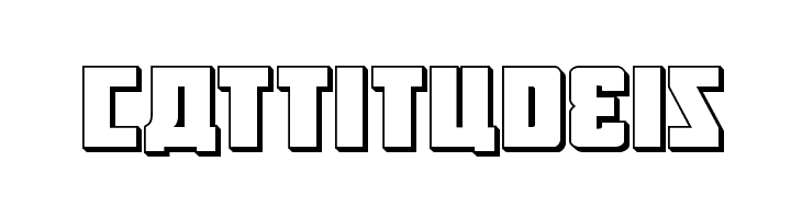 October Guard 3D Regular  Free Fonts Download