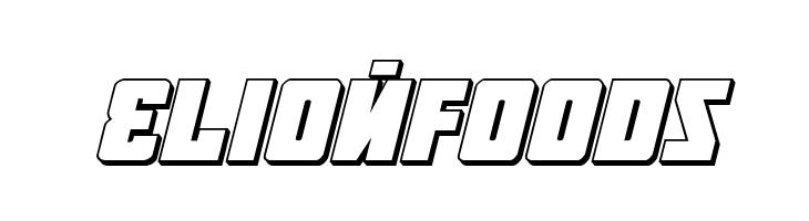 October Guard 3D Italic  Free Fonts Download