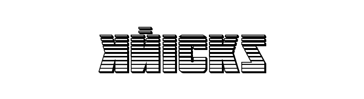 October Guard Chrome Regular  Free Fonts Download