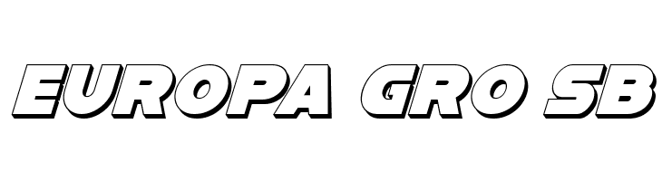 Han Solo 3D Italic  Free Fonts Download