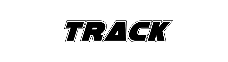 TRACK Han Solo Academy Italic Font
