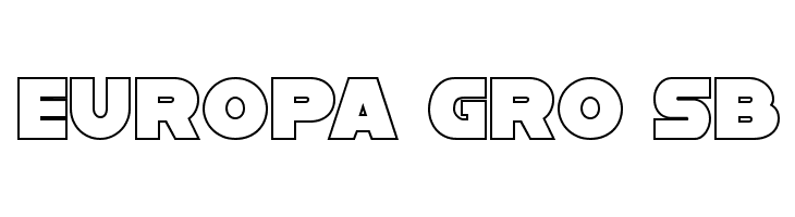 Han Solo Outline  Free Fonts Download
