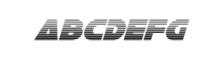 Han Solo Gradient Italic  Free Fonts Download