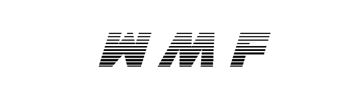 Han Solo Gradient Italic  Free Fonts Download