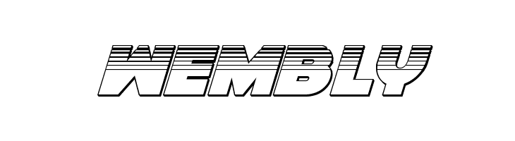 Han Solo Platinum Italic  Free Fonts Download