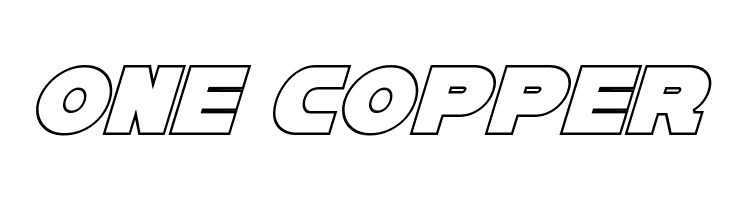 Han Solo Outline Italic  Free Fonts Download