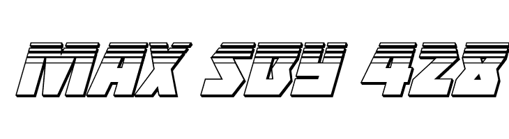 Halfshell Hero Platinum Italic  Free Fonts Download