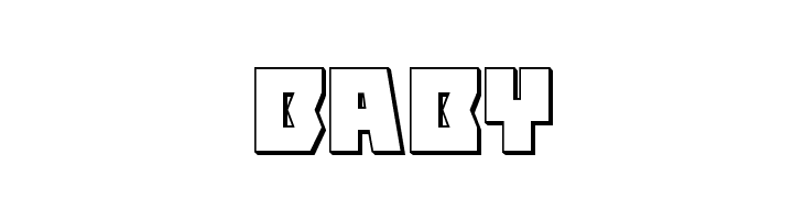 Halfshell Hero 3D Regular  Free Fonts Download