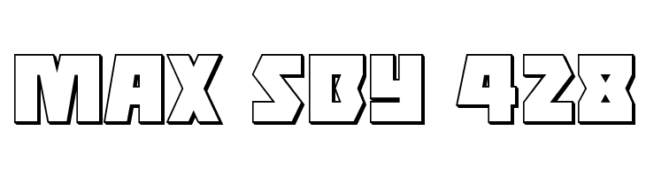 Halfshell Hero 3D Regular  Free Fonts Download