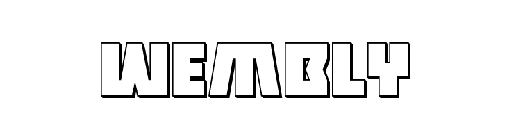 Halfshell Hero 3D Regular  Free Fonts Download