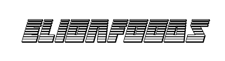 Halfshell Hero Chrome Italic  Free Fonts Download