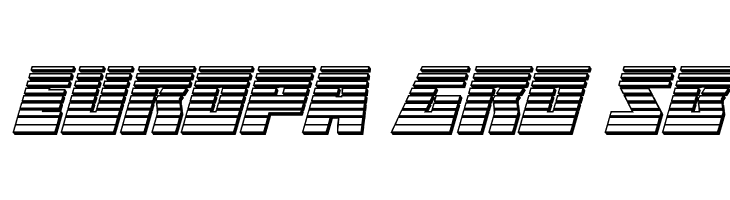 Halfshell Hero Chrome Italic  Free Fonts Download