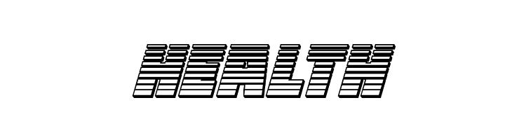 Halfshell Hero Chrome Italic  Free Fonts Download