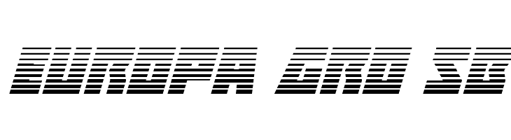 Halfshell Hero Gradient Italic  Free Fonts Download