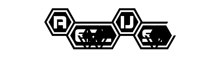 D3 Honeycombism Sorround  Free Fonts Download