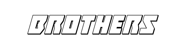 Halfshell Hero 3D Italic  Free Fonts Download