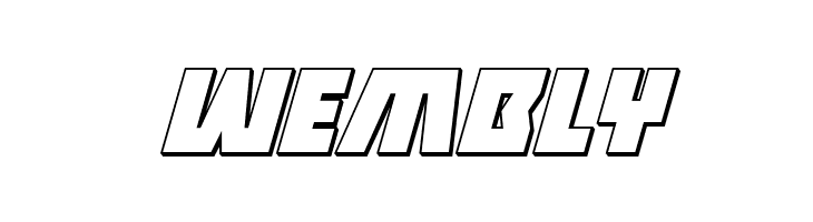 Halfshell Hero 3D Italic  Free Fonts Download