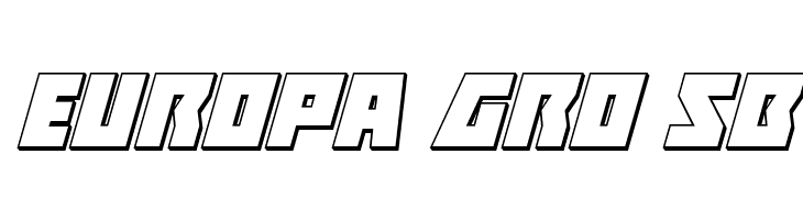 Halfshell Hero 3D Italic  Free Fonts Download