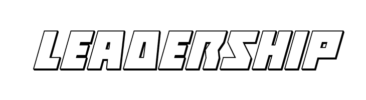 Halfshell Hero 3D Italic  Free Fonts Download