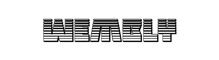 Halfshell Hero Chrome Regular  Free Fonts Download