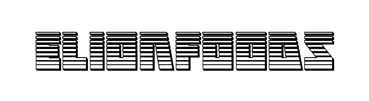 Halfshell Hero Chrome Regular  Free Fonts Download
