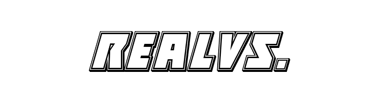 Halfshell Hero Engraved Italic  Free Fonts Download