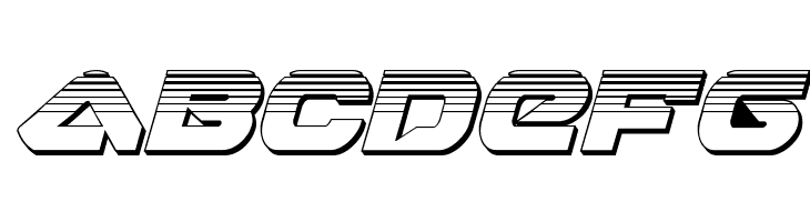 Skyhawk Platinum Italic  Free Fonts Download