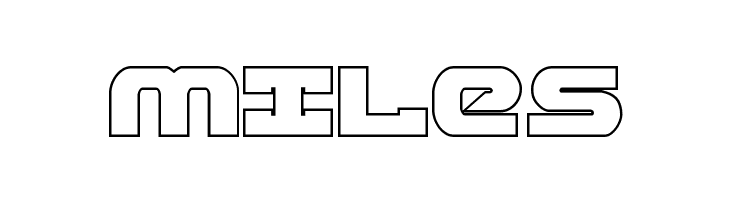 Skyhawk Outline  Free Fonts Download