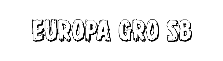 Dire Wolf 3D Regular  Free Fonts Download