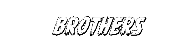 Dire Wolf 3D Italic  Free Fonts Download