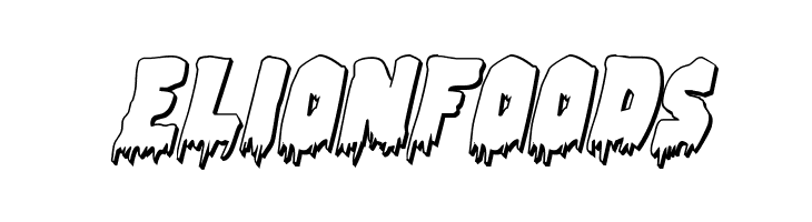 Zombie Control 3D Italic  Free Fonts Download