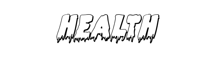 Zombie Control 3D Italic  Free Fonts Download