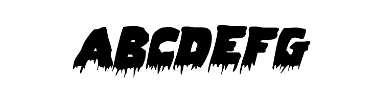 Zombie Control Expnaded Italic  Free Fonts Download