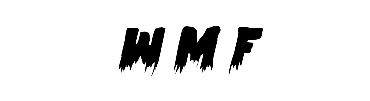 Zombie Control Italic  Free Fonts Download