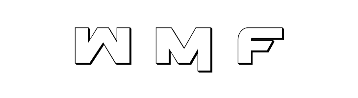 Gemina 2 3D  Free Fonts Download