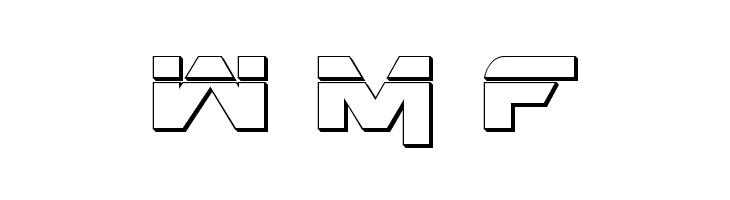 Gemina 2 Laser 3D  Free Fonts Download