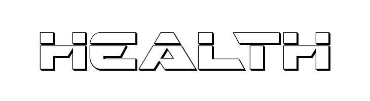 Gemina 2 Laser 3D  Free Fonts Download
